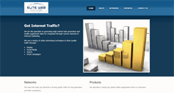 Desktop Screenshot of elitewebholding.com