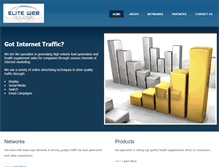 Tablet Screenshot of elitewebholding.com
